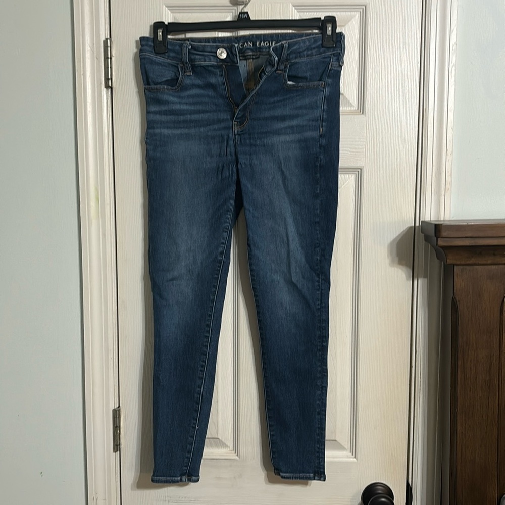 American Eagle jeans, size 8 short next level stretch